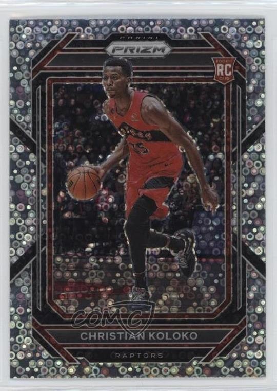 2022-23 Panini Prizm Fast Break Prizm Christian Koloko #265 Rookie RC 19fe