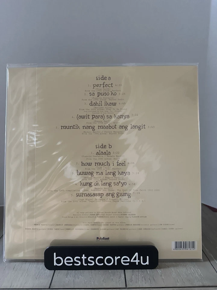 TRUE FAITH -The Perfect Collection Philippines OPM New  Vinyl - Image 2 of 4