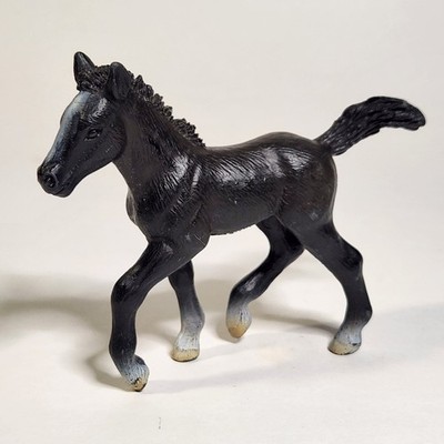 Schleich 4'' Horse Figurine - 13294 - Black Lipizzaner Foal Colt - 2004 Retired