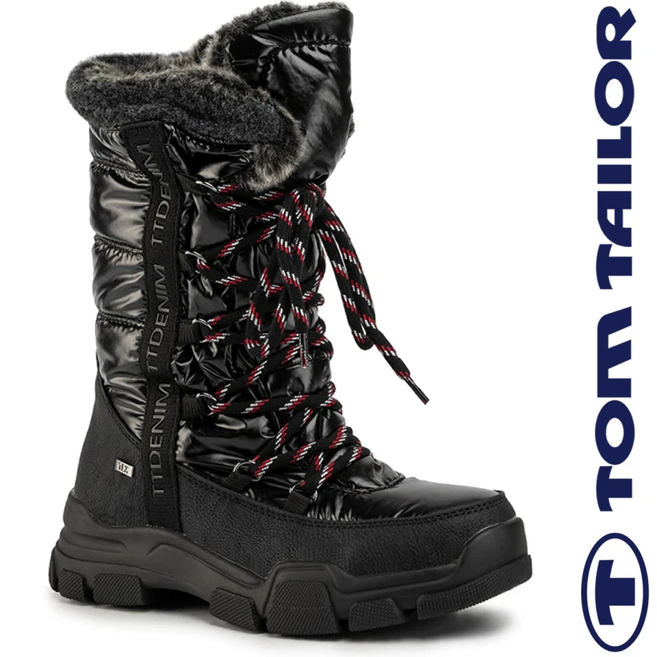 Winterstiefel Stiefel Winterschuhe Winter Schuhe Boots Damen Mädchen Tom Tailor