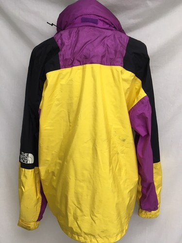 Vtg The North Face sz M Multi Color Gore Tex Pullover Rain Hooded Jacket USA - Picture 12 of 12