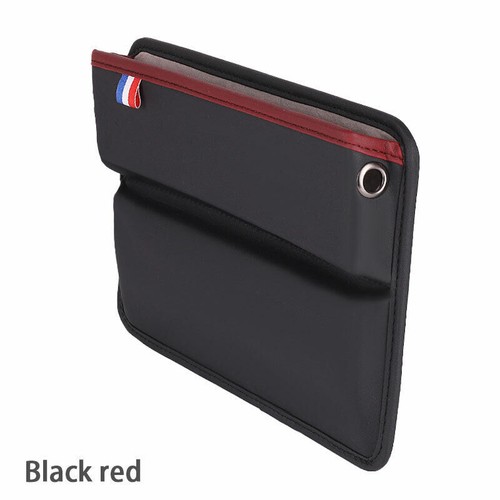 PU Leather Car Console Side Crevice Storage Pocket For Seat Gap Filler Organizer - Picture 13 of 16