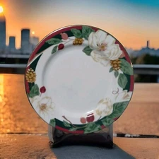 MAGNOLIA Fine China By Tienshan Dinner Plate 10.5"D