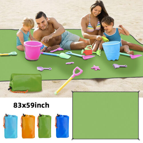 Tent Tarp Awning Sun Shade Rain Shelter Beach Camping Picnic Pad Waterproof Mat