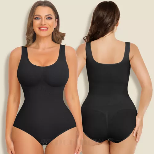 Women Seamless Full Body Shaper Shapewear Firm Tummy Control Slimming Bodysuit - Picture 11 of 28