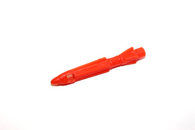 Kenner Mask Switchblade Orange Missile Bomb Vintage Vehicle Part 1986