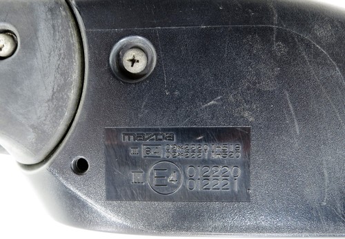 Mazda 6 Gg Gy / 02-07 Izquierdo Lado Eléctrico Calentado Puerta Espejo Brillante - Imagen 7 de 7