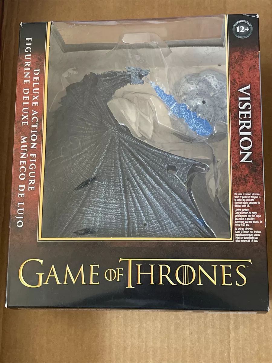 Game of Thrones Viserion Ice Dragon Action Figure Deluxe Box