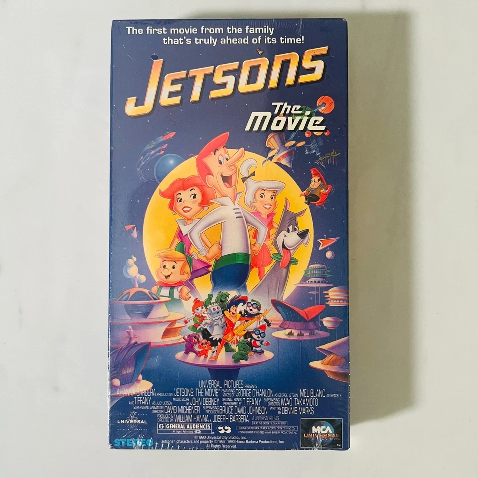 VHS Lot of 3 Sealed Cartoon Classics - Flintstones - Jetsons - Hanna-Barbera - Image 3 of 4