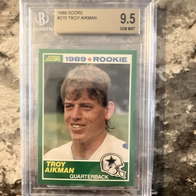 TROY AIKMAN ROOKIE bgs9.5 【公式通販】