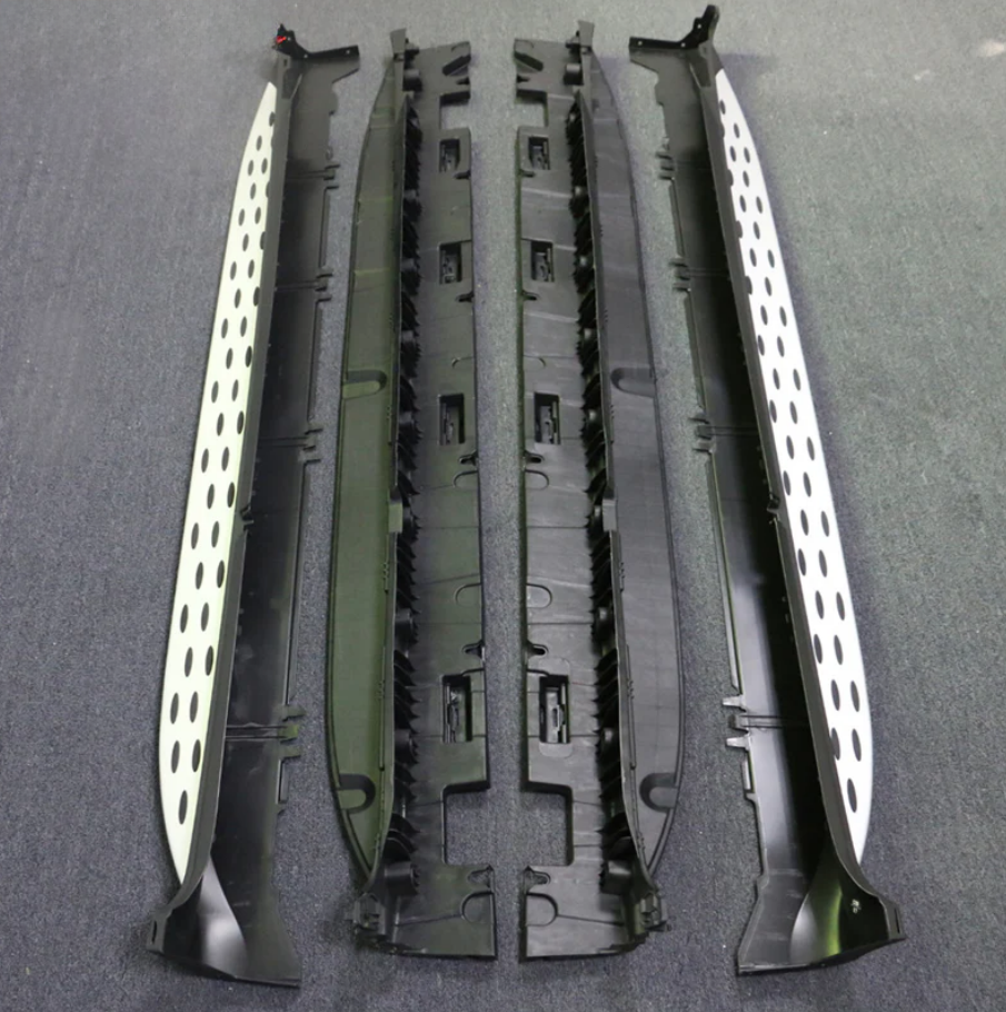 Footboards / Entry Side Sills For Mercedes GLC X253 & C253 Coupe | Aluminum, Anti-Slip, Easy Mount