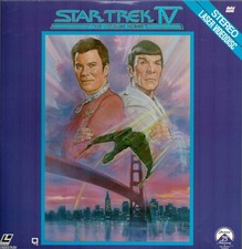 Star Trek IV: The Voyage Home Laserdisc 
