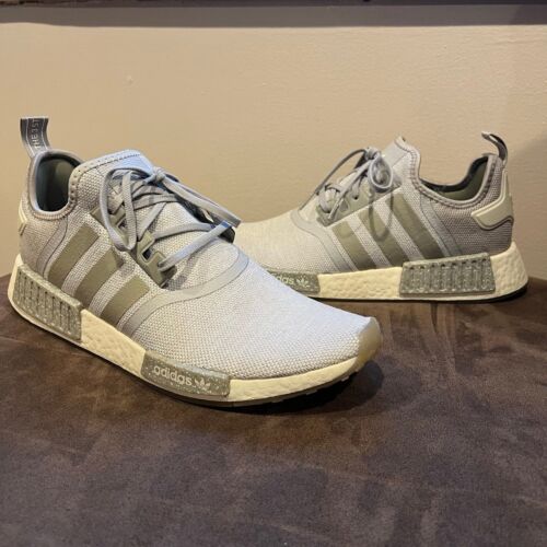 Adidas NMD_R1 Metal Grey Sand Size 12 - Picture 1 of 9