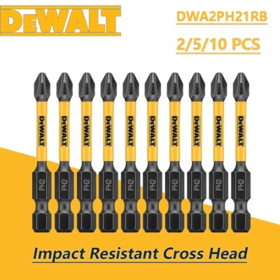 DEWALT Schlagschrauber Bits 2/5/10 Stück PH2 57mm Original Elektroschrauber