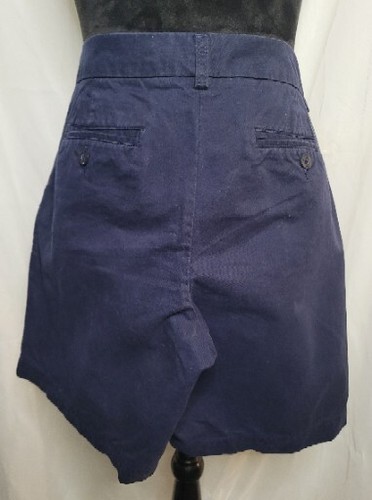 Tommy Hilfiger Womens Navy Blue Chino Shorts - Size 12 - Picture 2 of 5