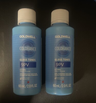 *LOT OF 2* Goldwell Colorance Gloss Tones - 2 oz each - 9PV