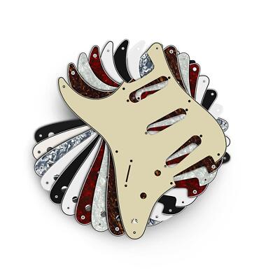 Northwest Guitars Linkshand 8-Loch Stratocaster kompatibel Kratzplatte