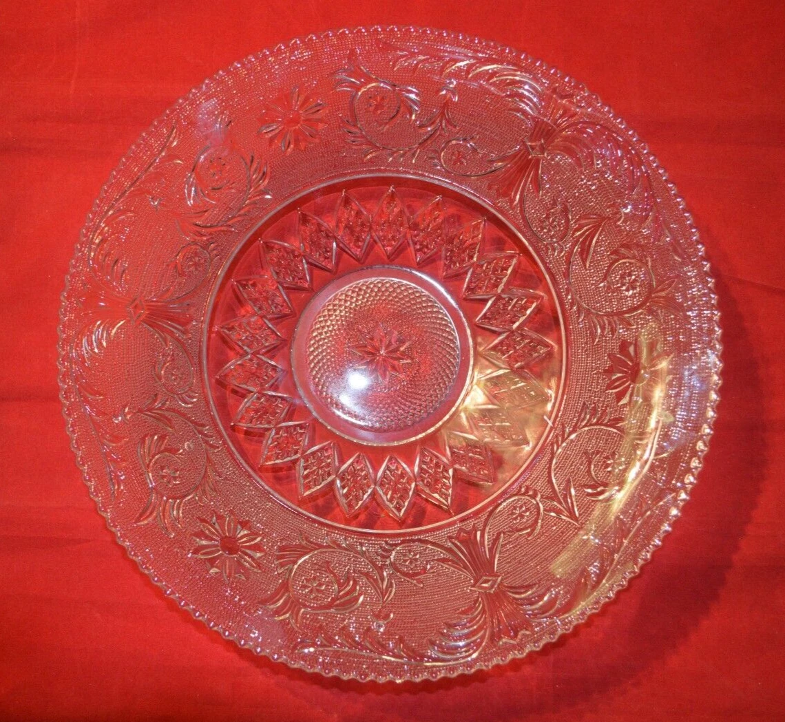 12 inch Flared Bowl Sandwich Clear (Stem 41) by DUNCAN & MILLER, 1925- 1965