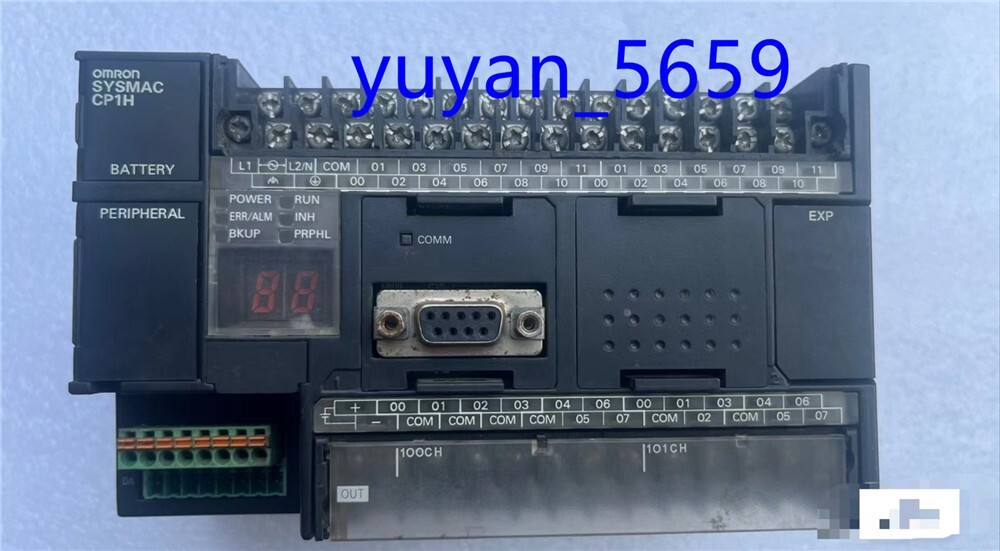 1PC USED OMRON PLC CP1H-XA40DR-A by DHL or FedEx #587 LY
