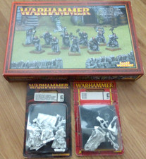 Empire Teutogen Guard Ar-Ulrik RARE Metal Models Warhammer Box Set Blister Packs