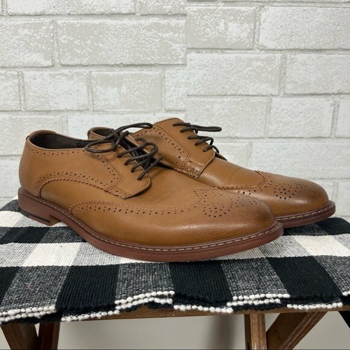 Mens 9 ASOS Mens Formal Cognac Brown 
