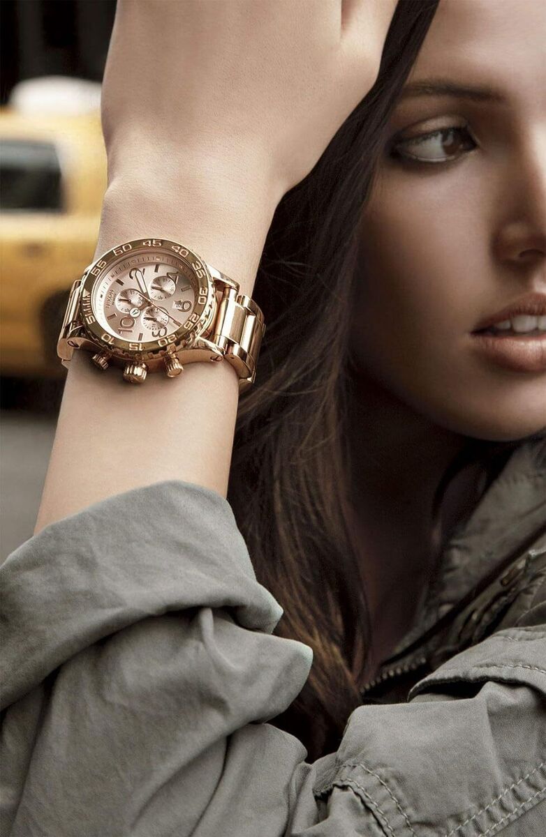 Nixon Watch THE 42-20 CHRONO A037-897 ALL ROSE GOLD | eBay Nixon Watch THE 42-20 CHRONO A037-897 ALL ROSE GOLD | eBay