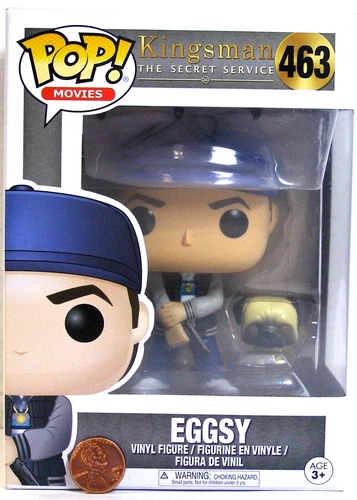Funko Pop! Vinyl Bobble-Head Movies Kingsman The Secret Service #463 "Eggsy" T64