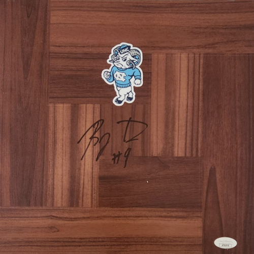 RJ Davis Signed Floorboard w/ JSA COA #AT63510 UNC North Carolina Tar Heels - Picture 2 of 2
