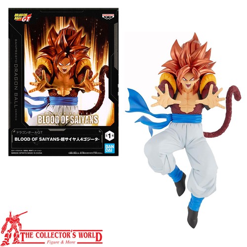 BANPRESTO Dragon Ball Gt Gogeta Ssj 4 Blood Of Saiyajins Figure Neu Original