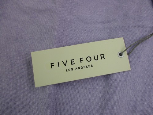 Five Four Shirt Adult Extra Large XL Purple Casual Pocket Button Up Mens NEW* - Picture 10 of 13