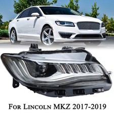 Right LED Headlight Assembly For Lincoln MKZ 2017-2019 Passenger Headlamp W/AFS
