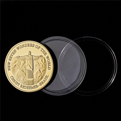 Brazil Christ The Redeemer New Seven Wonders of The World Coin Collection - Picture 3 of 8