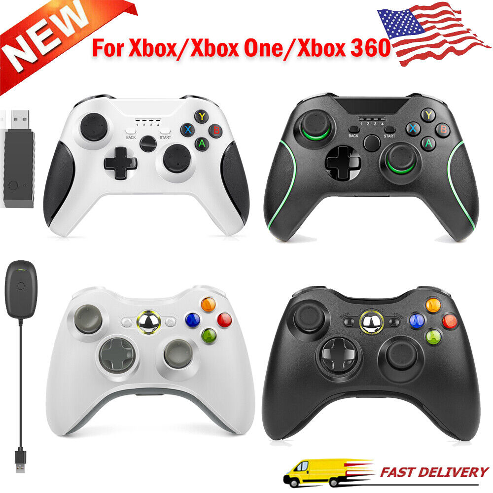 sikkerhed Snart Rummelig Wireless Game Controller For Xbox Series X|S / Xbox One / Xbox 360 Windows  10 8 | eBay