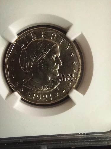 1981 (P) NGC MS 65 Susan B. Anthony Dollar Coin