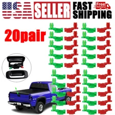 20Pair Tailgate Handle Rod Clips RH LH Fit 1999-2007 Chevy Silverado GMC Sierra