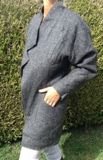 Charles Jourdan Jacket Ladies Size 8 Uk Wool Grey Rrp £550