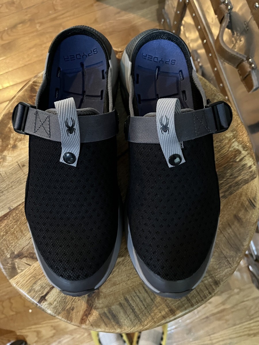 Spyder Ranger Sandals Water Black Clog Style Slip On US 12  display picture 2