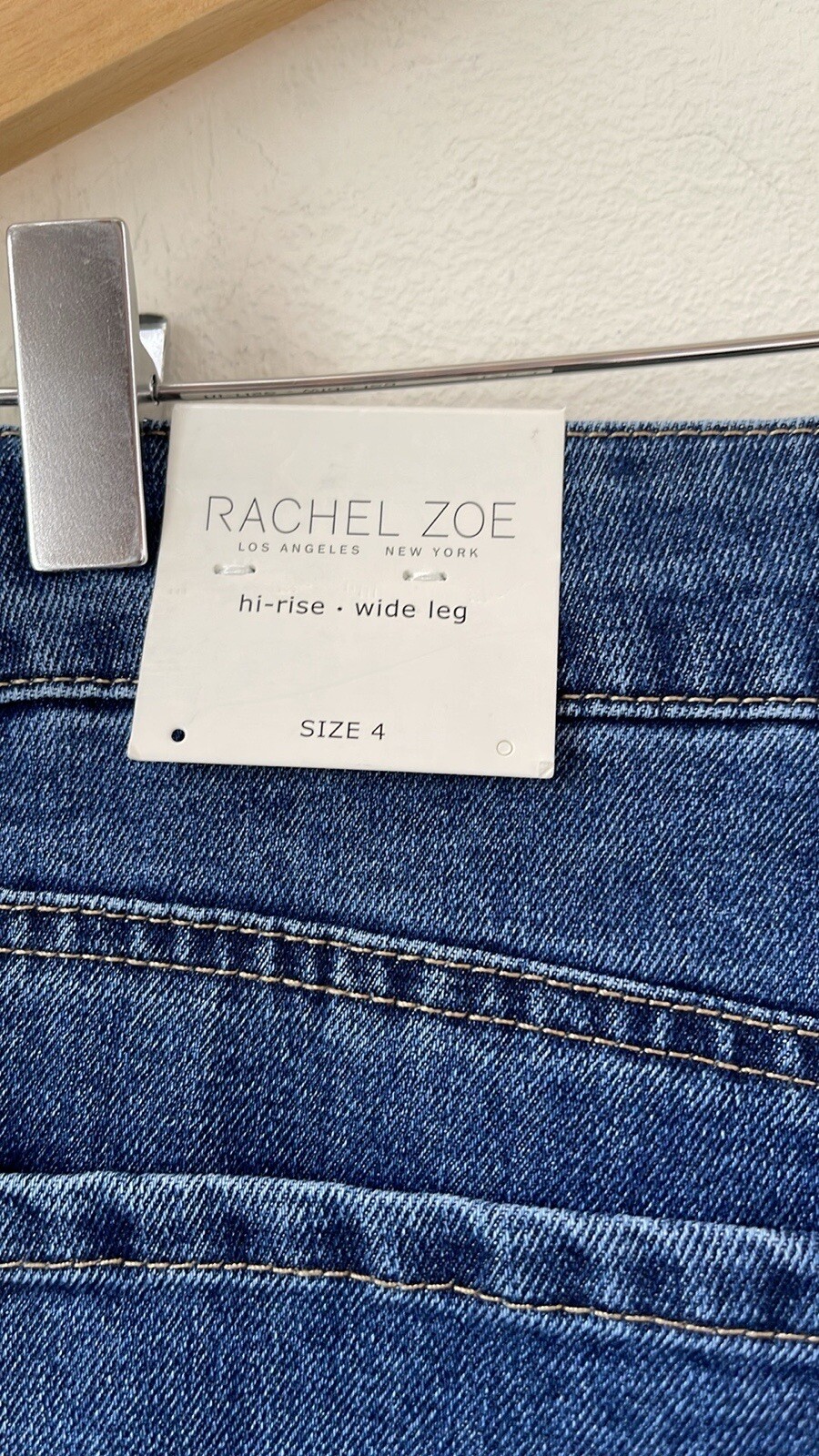 Rachel Zoe Repreve Women Hi-Rise Wide-Leg Stretch 5-Pocket Jeans 4