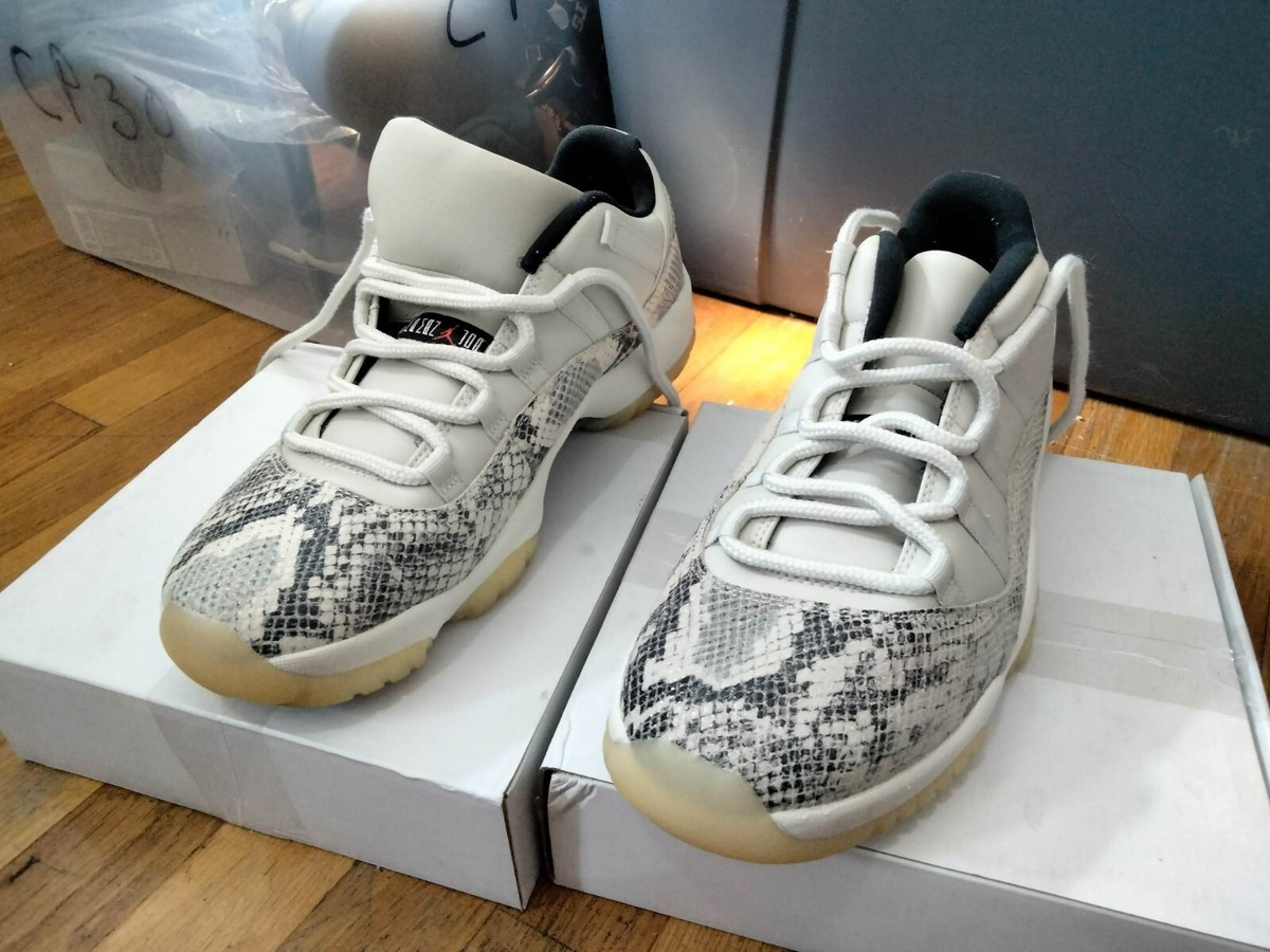 Size 11.5 - Jordan 11 Retro Low Light Bone Snakeskin 2019 (cd6846