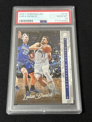 21-22 chronicles Luka Doncic PSA10