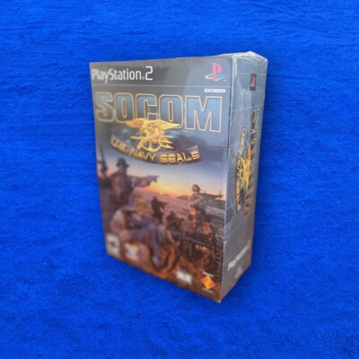 Socom: U.S. Navy Seals Big Box With Headset PLAYSTATION 2 PS2 Factory Sealed 
