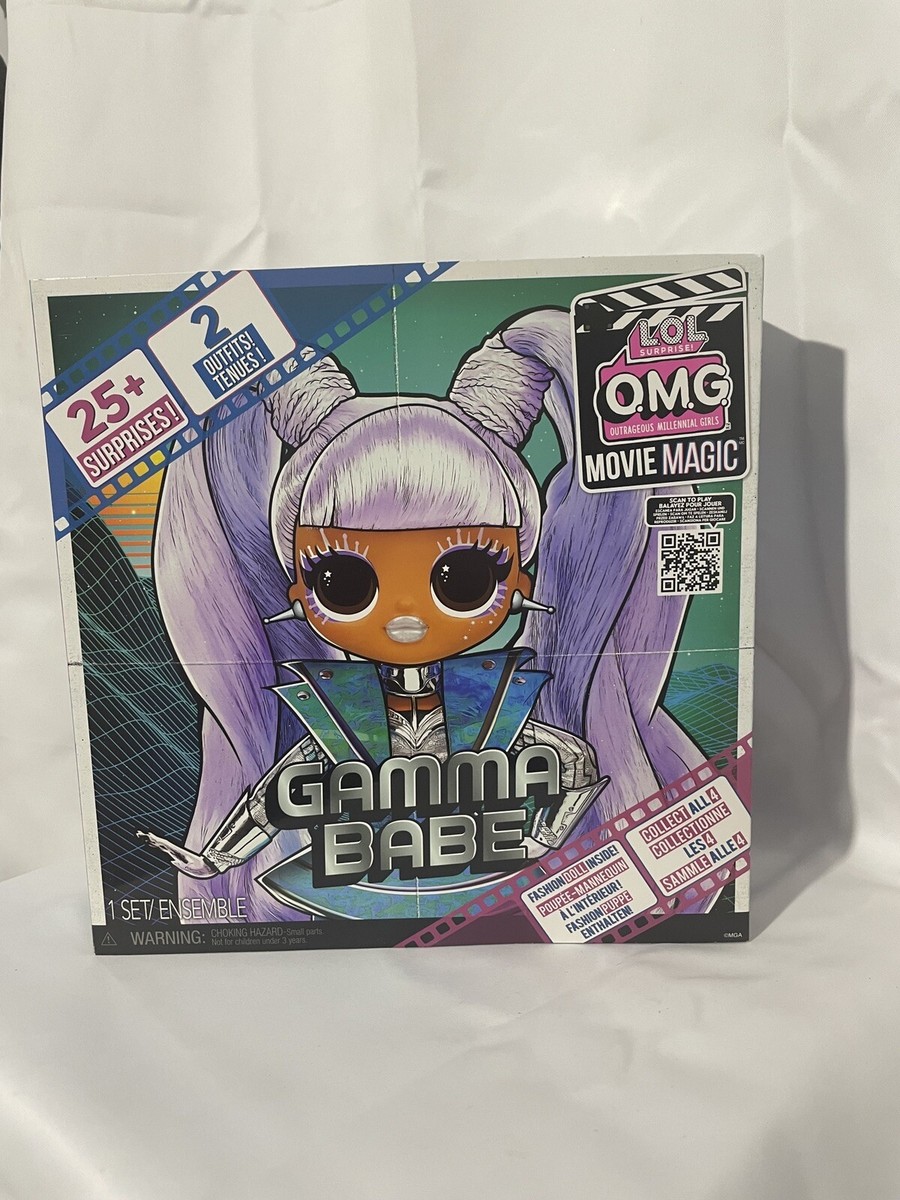LOL Surprise OMG Movie Magic Gamma Babe Doll with 25+ Surprises