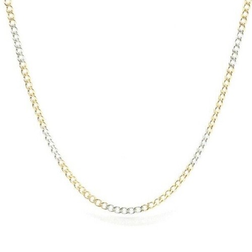 18K TWO-TONE GOLD CHAIN 19.8”- MIAMI 