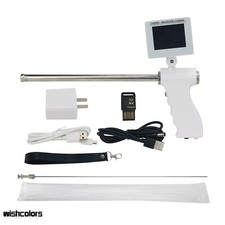 Insemination Kit for Cows Cattle Visual Insemination Gun w/ Adjustable Screen