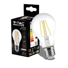 V-Tac VT-1887 Lampadina a LED lampada 6W filamento E27 A60 3000K 300° 600LM - 21