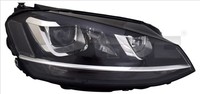 Hauptscheinwerfer TYC 20-14223-06-2 PW24W FüR VW Golf 7 5G1 BQ1 BE1 BE2 Variant