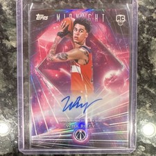 Topps Midnight Will Riley Rookie Dark Matter Autograph #DMAR-WR Wizards 2025