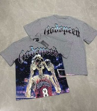 New Vintage Godspeed Skeleton Casual Loose Top Short Sleeved Tee Mens T-Shirt