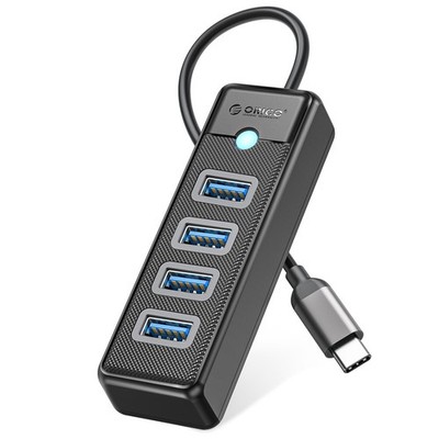 4 Port USB C Hub Splitter Multi Adapter 5Gbps High Speed PC Desktop Laptop LOT