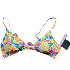 Wild Fable Bikini Top Bright Floral Size Small XS fit - NEW